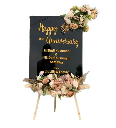 Papan Bunga Akrilik Ponolawen