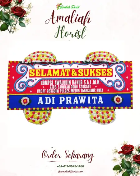 Papan Bunga Ucapan Selamat Ponolawen